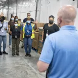 Image: DHS Secretary Alejandro Mayorkas Tours Ursula Processing Center (016)