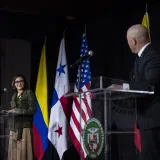 Image: DHS Secretary Alejandro Mayorkas Participates in a Joint Press Conference with the Minister of Foreign Affairs of Panama, Janaina Tewaney  (059)