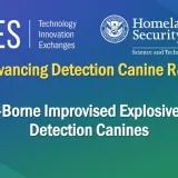 Image: Person-Borne Improvised Explosive Device Detection (PBIED) Canines