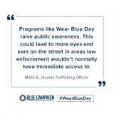 Image: Wear Blue Day Instagram 2