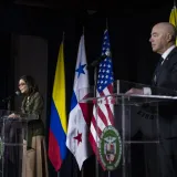Image: DHS Secretary Alejandro Mayorkas Participates in a Joint Press Conference with the Minister of Foreign Affairs of Panama, Janaina Tewaney  (058)
