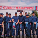 Image: Coast Guard Officers at the Coast Guard Marathon