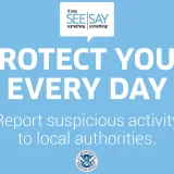 Image: If You See Something, Say Something™ Radio: Protect Your Every Day Public Service Announcement (English - 15)