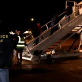 Image: Removal Flight to Guatemala / Vuelo de deportación de Guatemaltecos