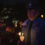 Image: National Law Enforcement Officer Memorial’s annual Candlelight Vigil