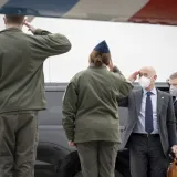 Image: DHS Secretary Alejandro Mayorkas Arrives to DCA (039)