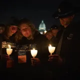 Image: DHS Secretary Alejandro Mayorkas Participates in NLEOMF Candlelight Vigil (050)