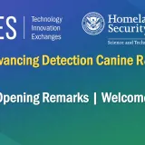 Image: Technology and Innovation Exchanges: Advancing Detection Canine Research and Development Overview