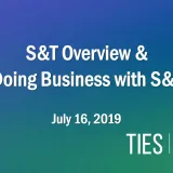 Image: S&T Overview and Doing Business with S&T