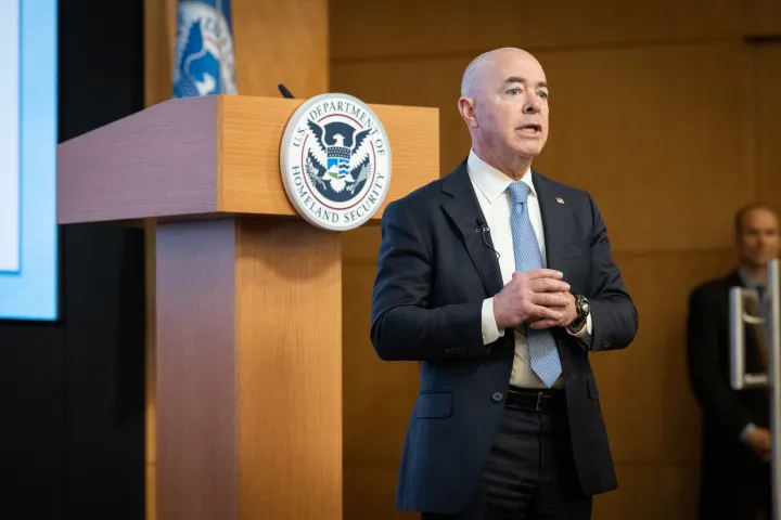 Cover photo for the collection "DHS Secretary Alejandro Mayorkas Participates in USCIS Senior Leadership Conference"