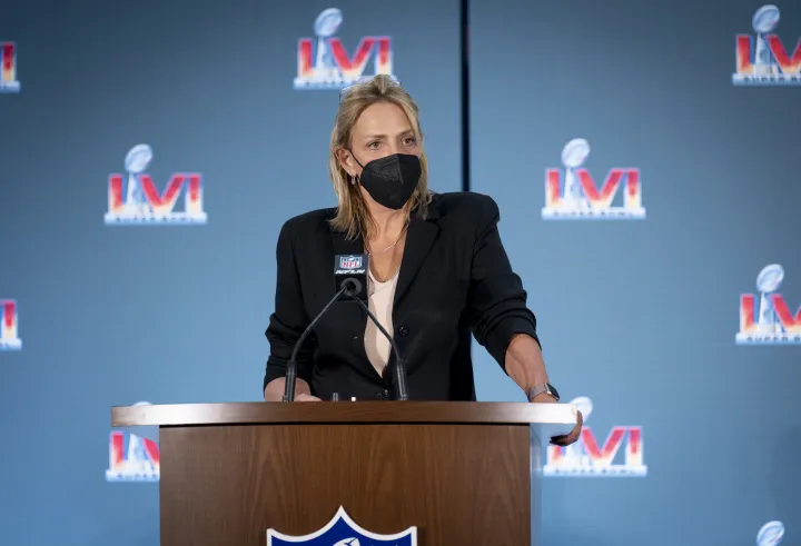Image: DHS Secretary Alejandro Mayorkas Participates in NFL Super Bowl Security Press Conference (001)
