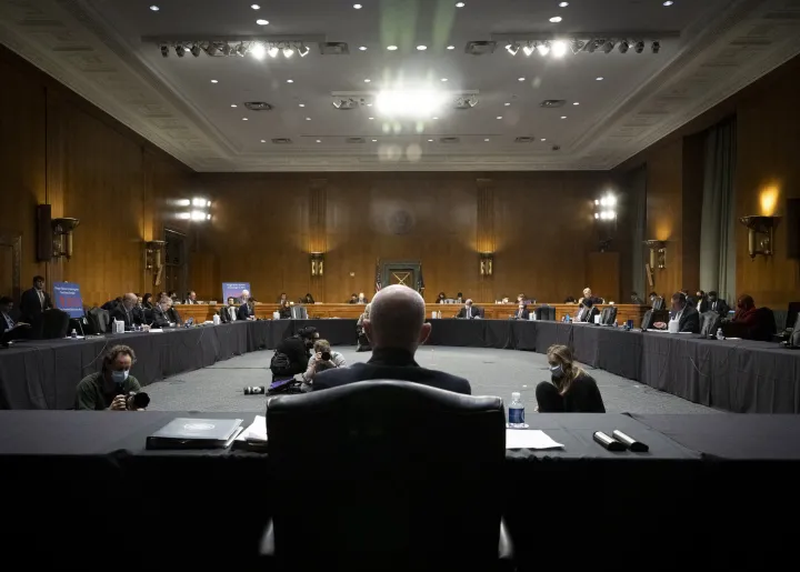 Image: DHS Secretary Alejandro Mayorkas Testifies Before Senate Judiciary Committee (036)