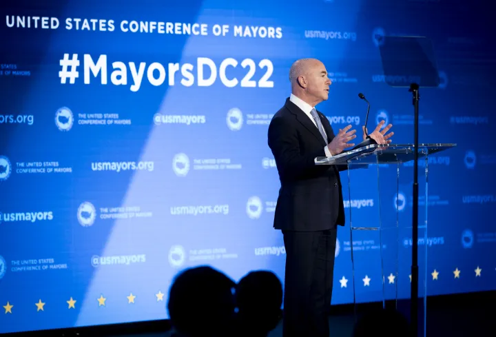 Image: DHS Secretary Alejandro Mayorkas Speaks at the Conference of Mayors (014)