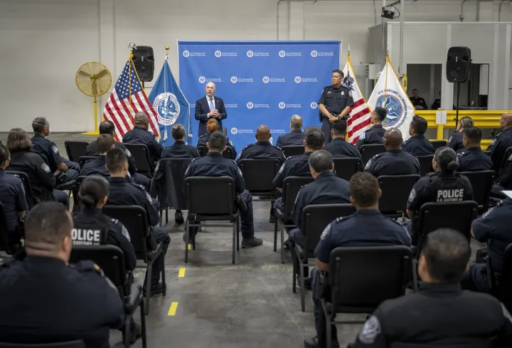 Image: DHS Secretary Alejandro Mayorkas Visits CBP CES (033)