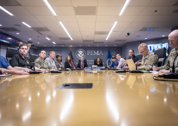 Image: DHS Secretary Alejandro Mayorkas Participates in FEMA Briefing (001)