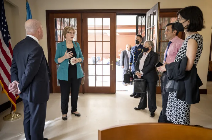 Image: DHS Secretary Mayorkas Meets With U.S. Ambassador to Honduras (013)