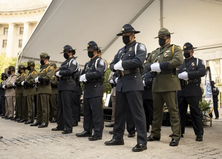 Image: DHS Secretary Alejandro Mayorkas Attends CBP Valor Memorial (14)