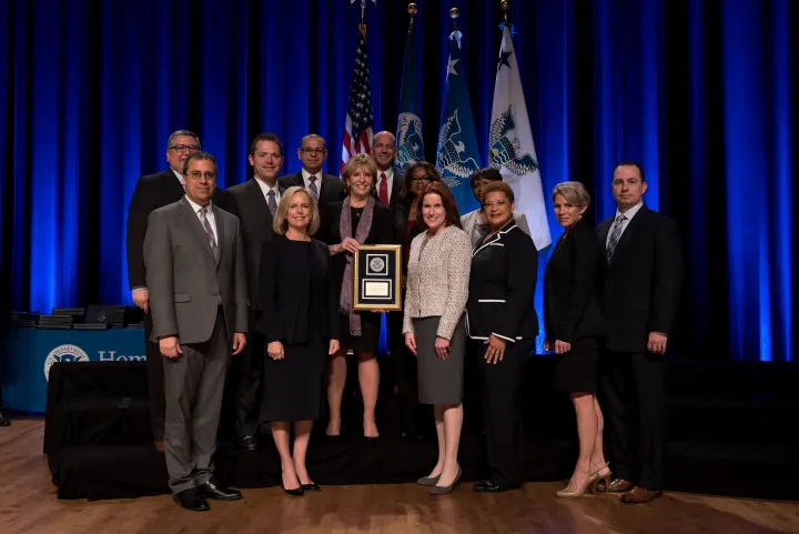 Image: The Secretary's Award for Leadership Excellence 2018 - USCIS Office of Human Capital and Training