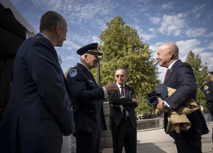 Image: DHS Secretary Alejandro Mayorkas Attends National Police Officers' Memorial Service (10)