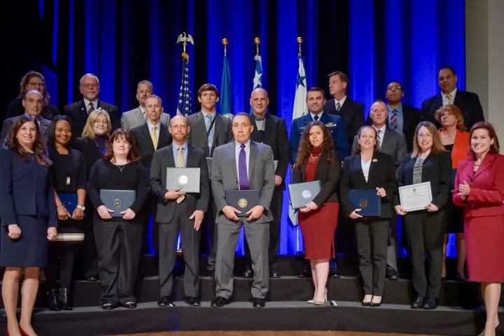 Image: The Secretary's Award for Unity of Effort 2017
