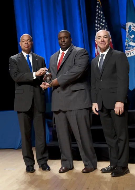 Image: Secretary's 2016 Award for Exemplary Service Presented To Nathaniel B. Crudup