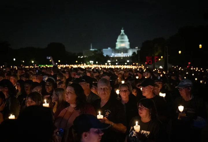 Image: DHS Secretary Alejandro Mayorkas Participates in NLEOMF Candlelight Vigil (051)