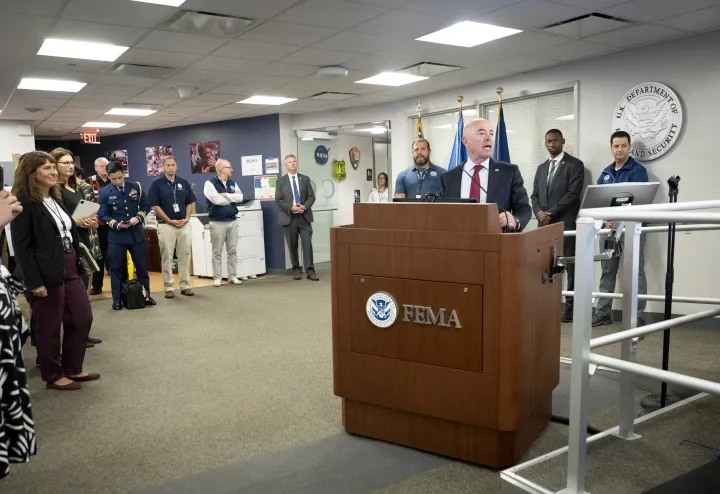 Image: DHS Secretary Alejandro Mayorkas Participates in FEMA Briefing (009)
