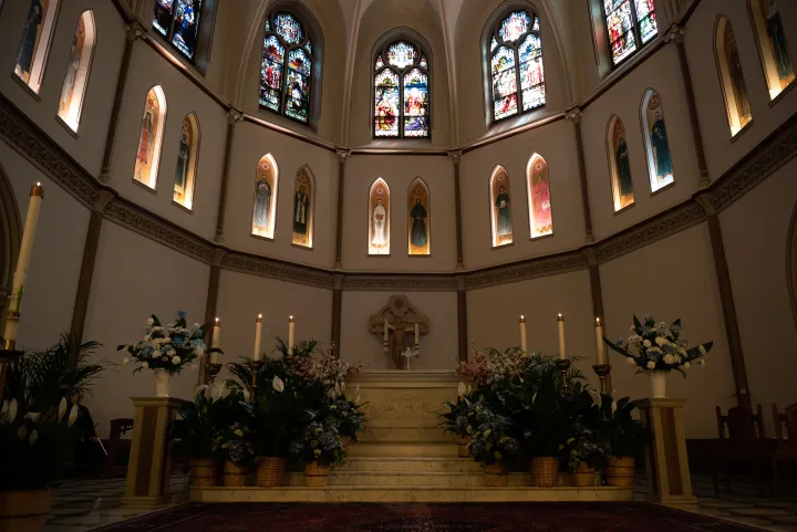 Image: St. Patrick's Catholic Church Altar at the 25th Annual Blue Mass