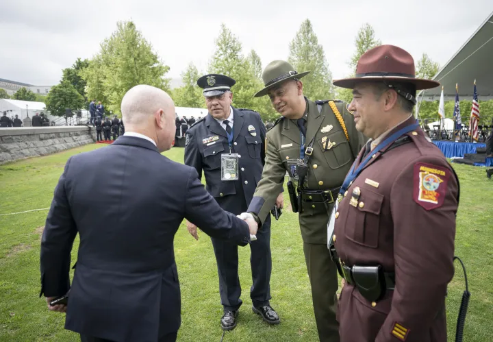 Image: DHS Secretary Alejandro Mayorkas Participates in National Peace Officers Memorial Service (015)