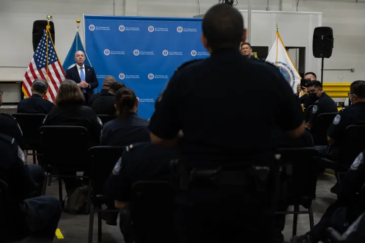 Image: DHS Secretary Alejandro Mayorkas Visits CBP CES (11)