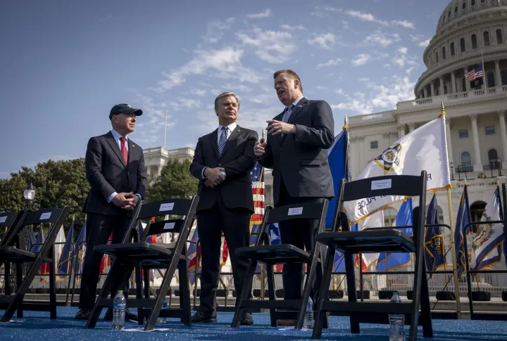 Image: DHS Secretary Alejandro Mayorkas Attends National Police Officers' Memorial Service (11)
