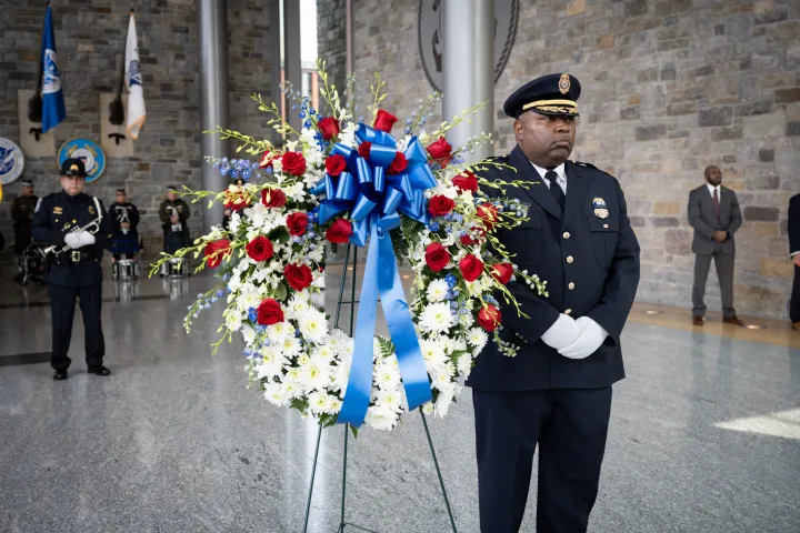 Image: DHS Secretary Alejandro Mayorkas Attends FPS Wreath Laying Ceremony (043)