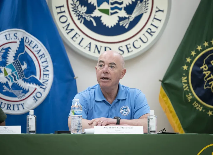 Image: DHS Secretary Alejandro Mayorkas Participates in Law Enforcement Roundtable (005)