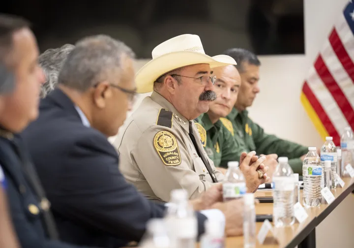 Image: DHS Secretary Alejandro Mayorkas Participates in Law Enforcement Roundtable (009)