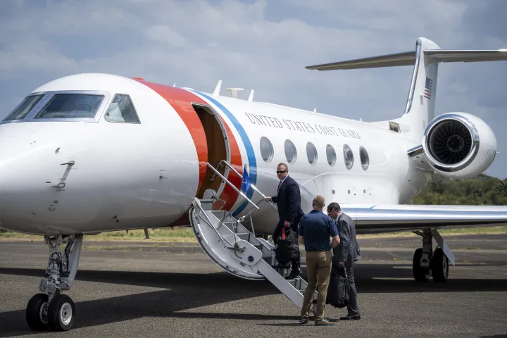 Image: DHS Secretary Alejandro Mayorkas Departs Panama  (092)