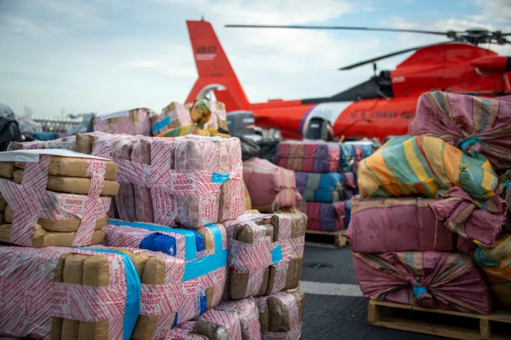 Image: 30,000 Pounds of Narcotics Seized by the U.S. Coast Guard (USCG)