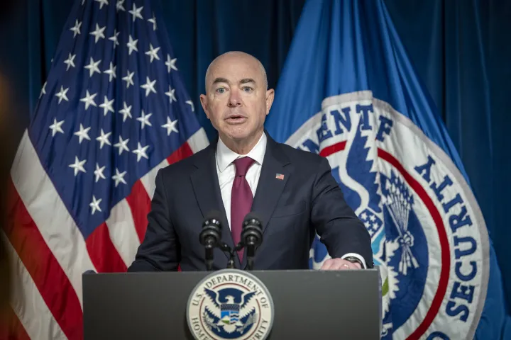 Image: DHS Secretary Alejandro Mayorkas Briefs Press on Operation Allies Welcome (09)