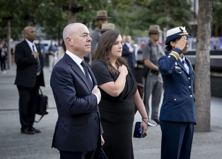Image: DHS Secretary Alejandro Mayorkas Participates in 9/11 Remembrance Ceremony (2)