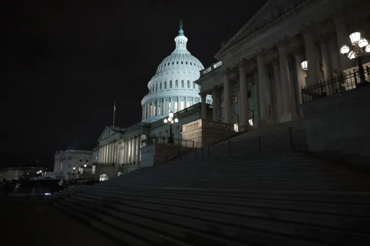 Image: U.S. Capitol at Night