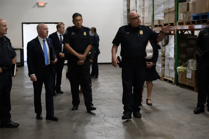 Image: DHS Secretary Alejandro Mayorkas Visits CBP CES (01)