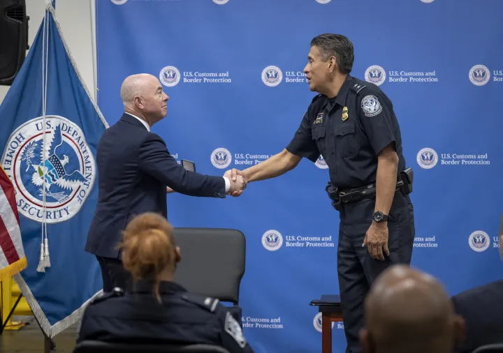 Image: DHS Secretary Alejandro Mayorkas Visits CBP CES (017)