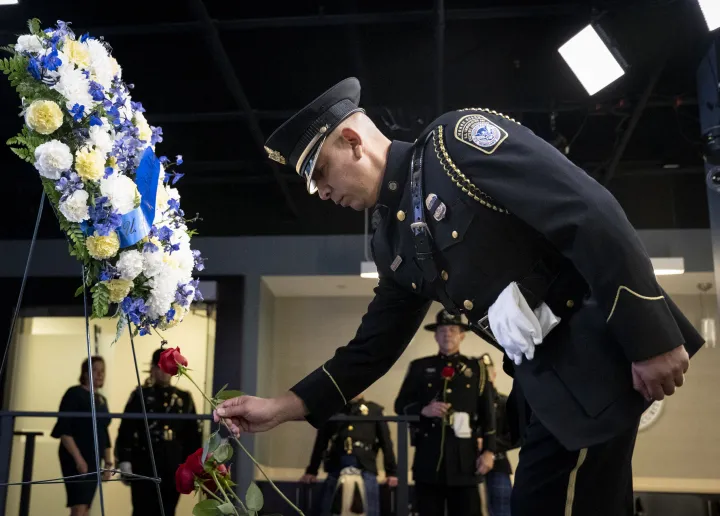Image: DHS Secretary Alejandro Mayorkas Participates in ICE Police Week Ceremony (029)