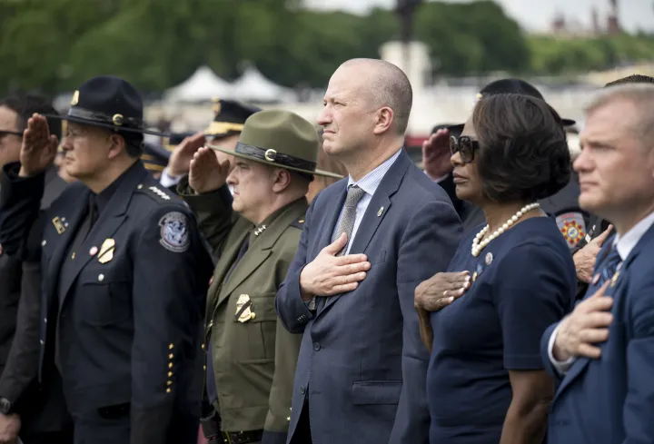 Image: DHS Secretary Alejandro Mayorkas Participates in National Peace Officers Memorial Service (007)