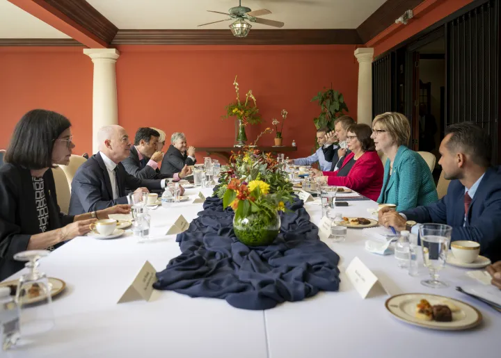 Image: DHS Secretary Mayorkas Meets With U.S. Ambassador to Honduras (003)