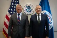 Cover photo for the collection "DHS Deputy Secretary John Tien Meets with Puerto Rico Secretary of Public Safety"