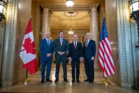 Cover photo for the collection "DHS Secretary Alejandro Mayorkas Travels to Ottawa, Canada"
