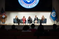 Cover photo for the collection "DHS Senior Official Performing the Duties of the Deputy Secretary Kristie Canegallo Participates in National Women's History Month Program"