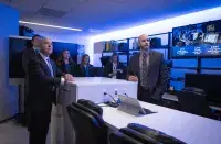Cover photo for the collection "DHS Secretary Alejandro Mayorkas Visits HSI Cyber Crimes Center"