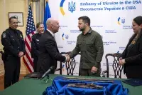 Cover photo for the collection "DHS Secretary Alejandro Mayorkas Delivers Remarks at the Ukraine Cultural Artifacts Repatriation Ceremony"