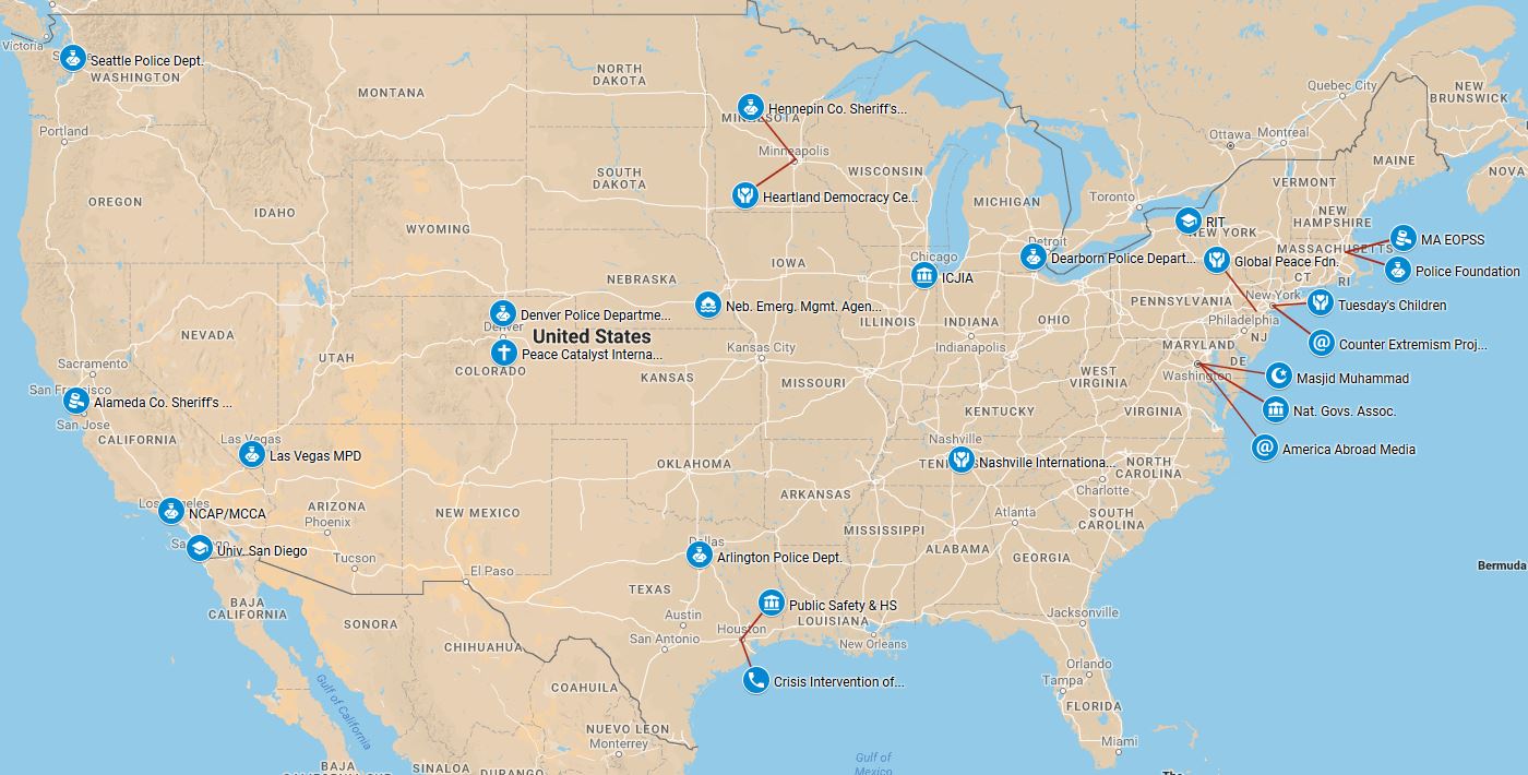 Locations of Grant Project Activities, or Organization HQ